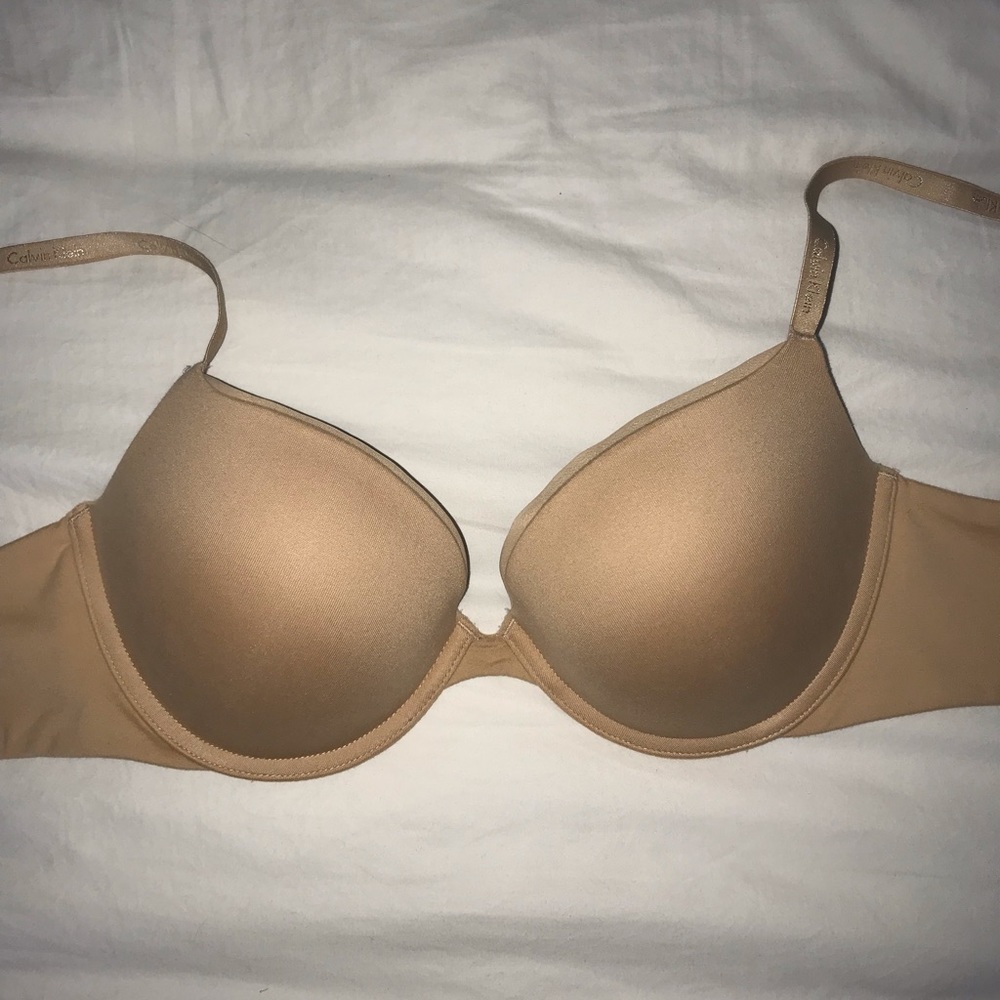 Nude Calvin Klein push up bra